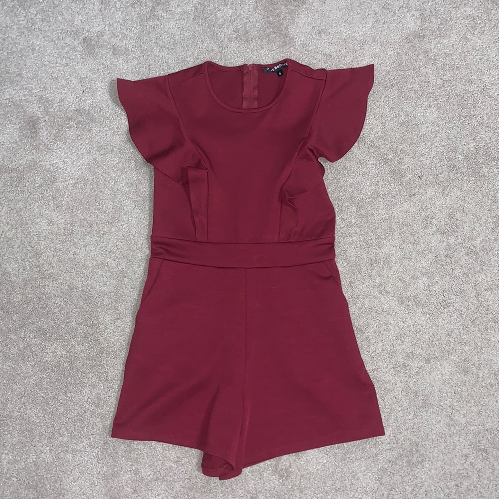 miss behave girls formal romper